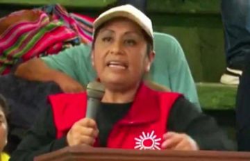 Ratifican la detención preventiva de Ruth Nina