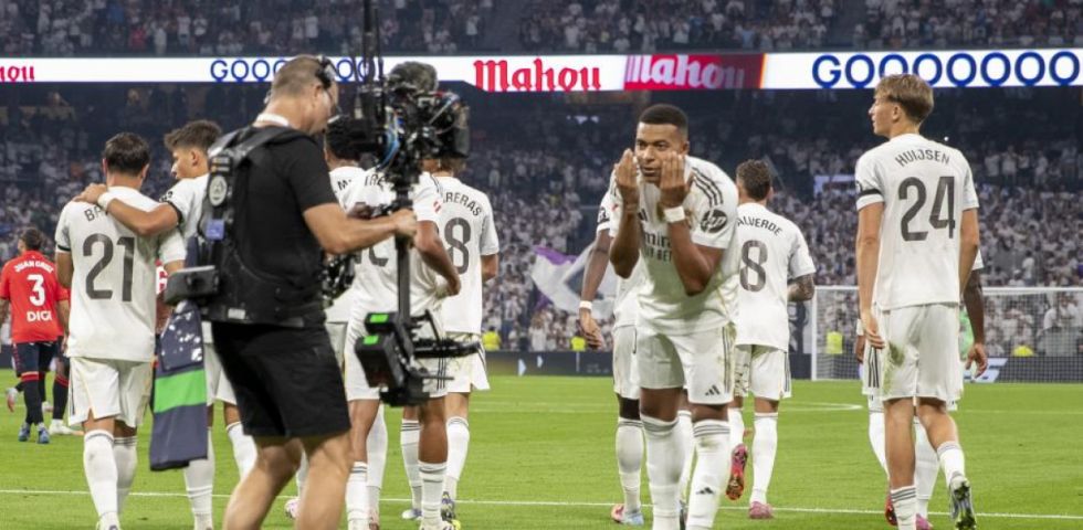 Triunfo económico del Real Madrid en el debut de la Liga española 