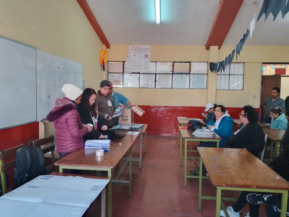 El cómputo no tuvo incidencias
