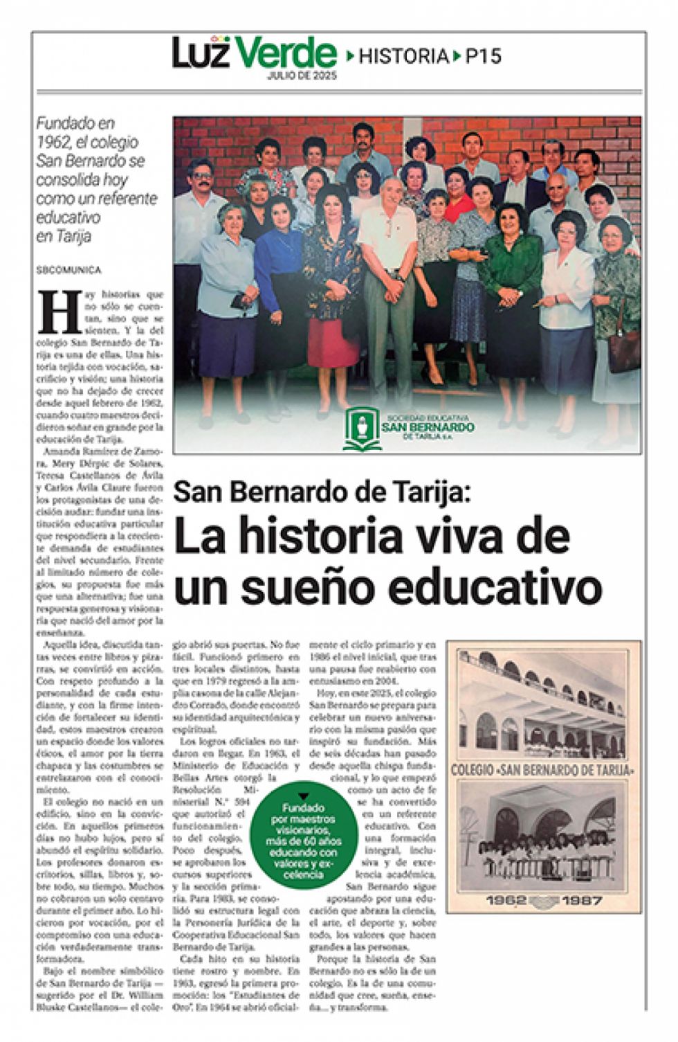 Periódico “Luz Verde”