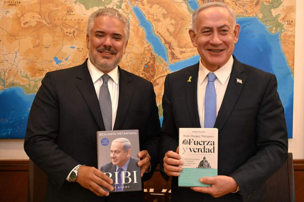 Colombia: Rechazan reunión Duque con Netanyahu