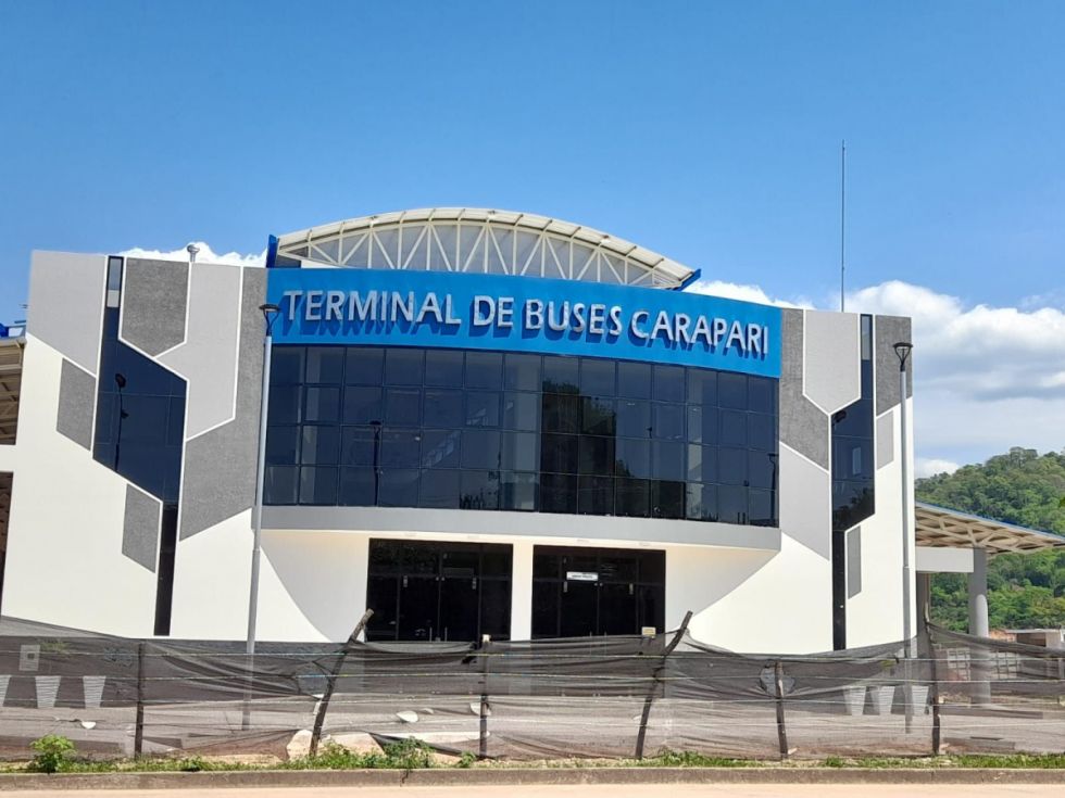 Caraparí: Licitan conclusión de la Terminal de Buses 