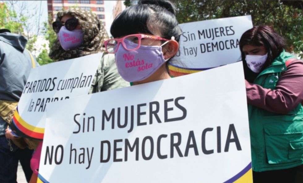 Mujeres reconfiguran el mapa político de  Bolivia
