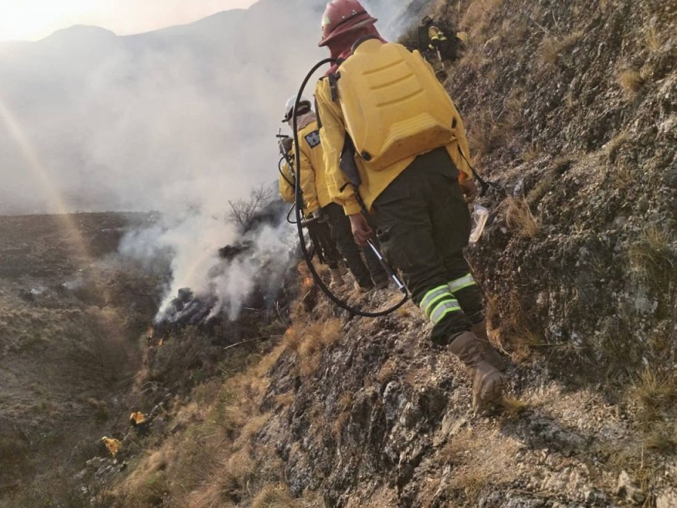 Sofocan 90% del incendio que quemó 1.200 hectáreas
