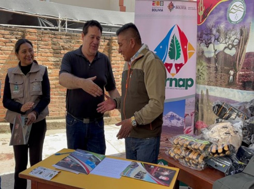 PROMETA apoya protección de áreas protegidas con el préstamo de dos campamentos 
