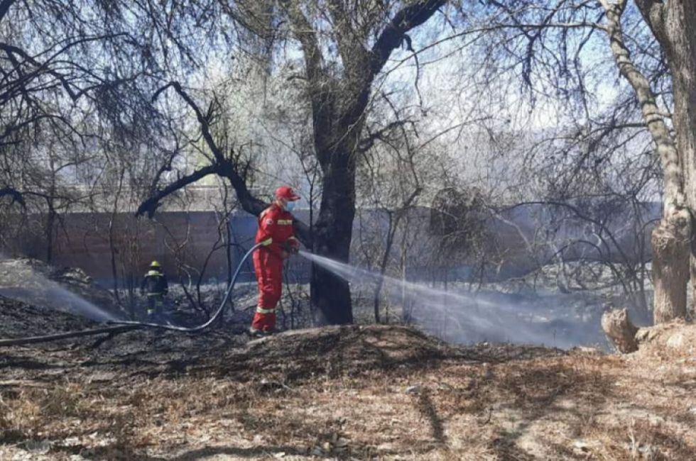 Bomberos alertan sobre quema ilegal de ramas secas en Tarija: “El riesgo de incendios es alto”