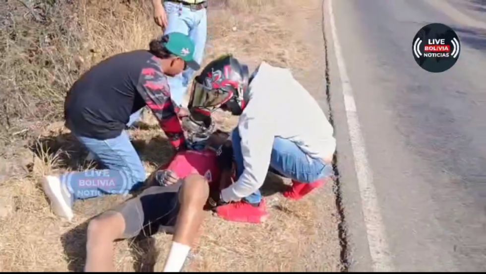 José “Pinturita” Aramayo sufre un accidente en la carrera doble San Roque – Chaguaya