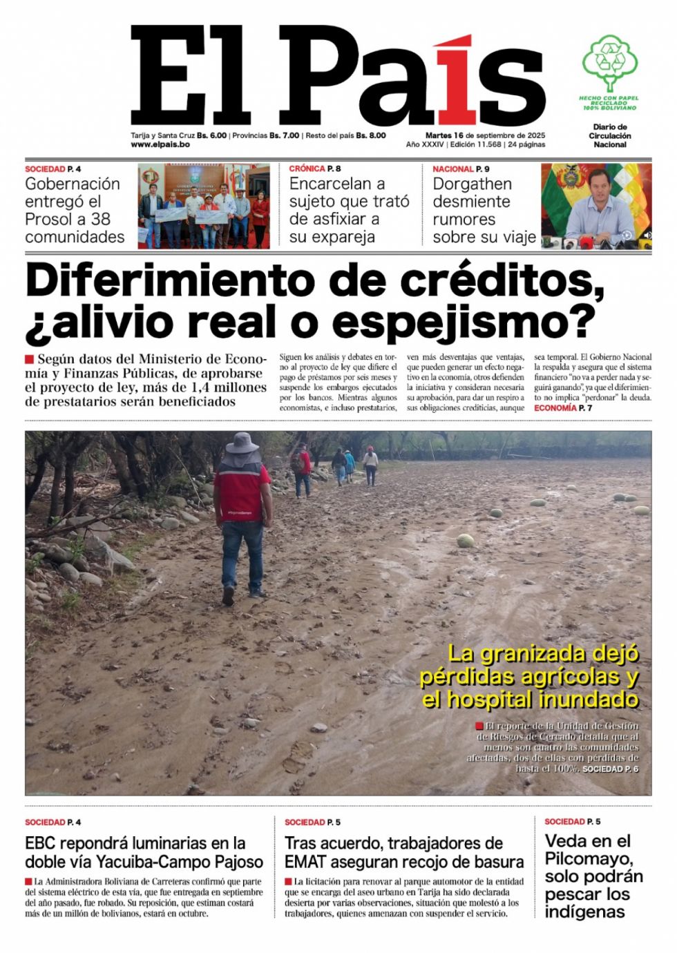El Encierro, la guerra "sucia", el oro, el TikTok de Trump... lee las imprescindibles