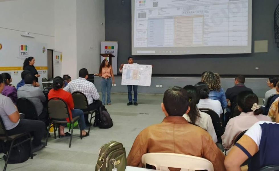 Segunda vuelta: más de 10 mil jurados serán designados en Tarija