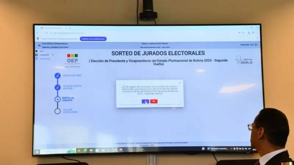 Segunda vuelta: TSE sorteó a 211.000 jurados