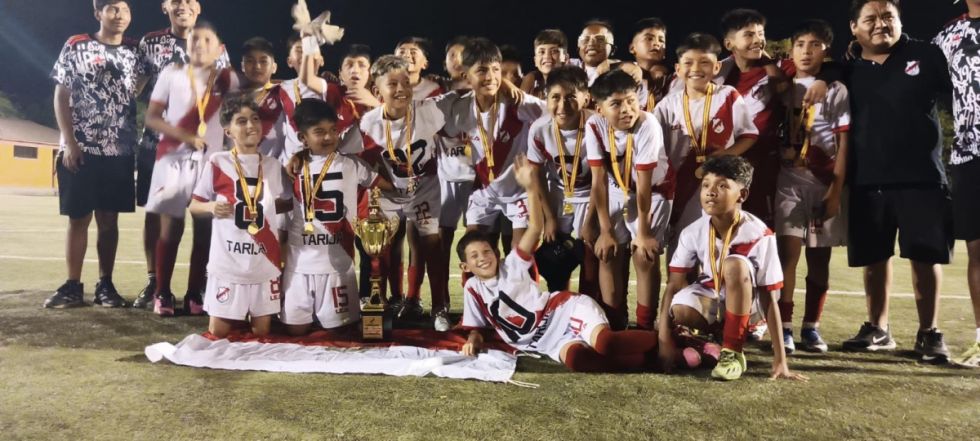 Cercado se quedó con el departamental sub-11 de fútbol