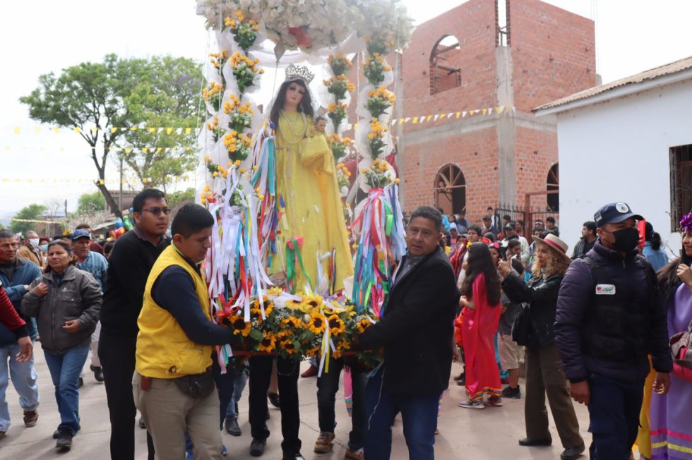 Alistan programa por fiesta de la Virgen de Guadalupe en Caraparí 