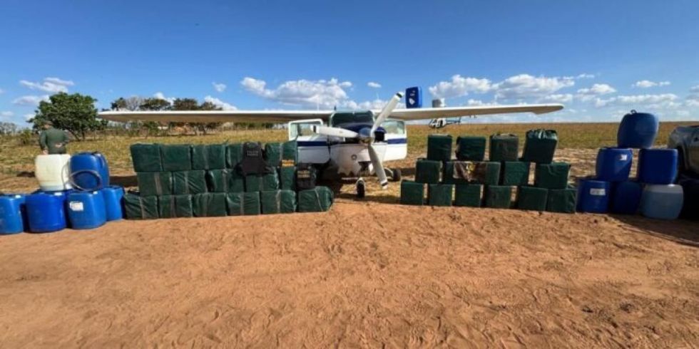 Brasil incauta avioneta con una tonelada de cocaína procedente de Bolivia