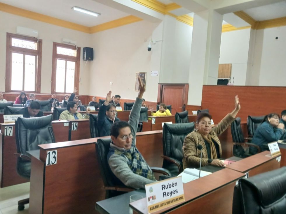 Tarija: Reducción de asambleístas  se complica por demora del TCP