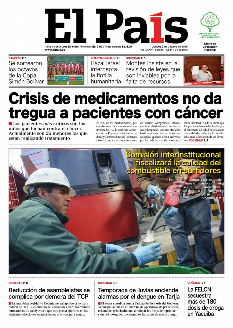 El cáncer, el debate, la flotilla, Pequeño J... lee las imprescindibles