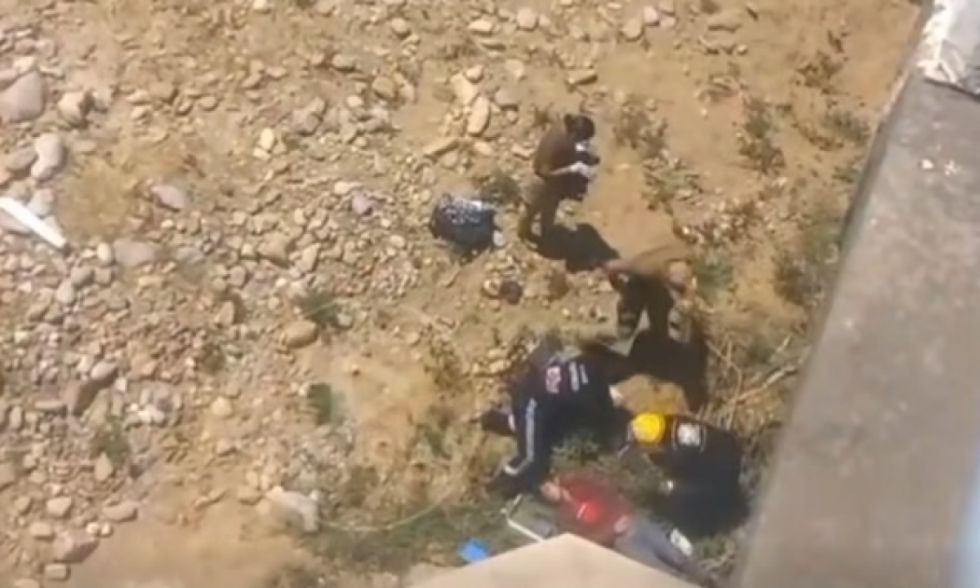 Menor que cayó del puente San Martín necesita varias tomografías, la familia pide ayuda 