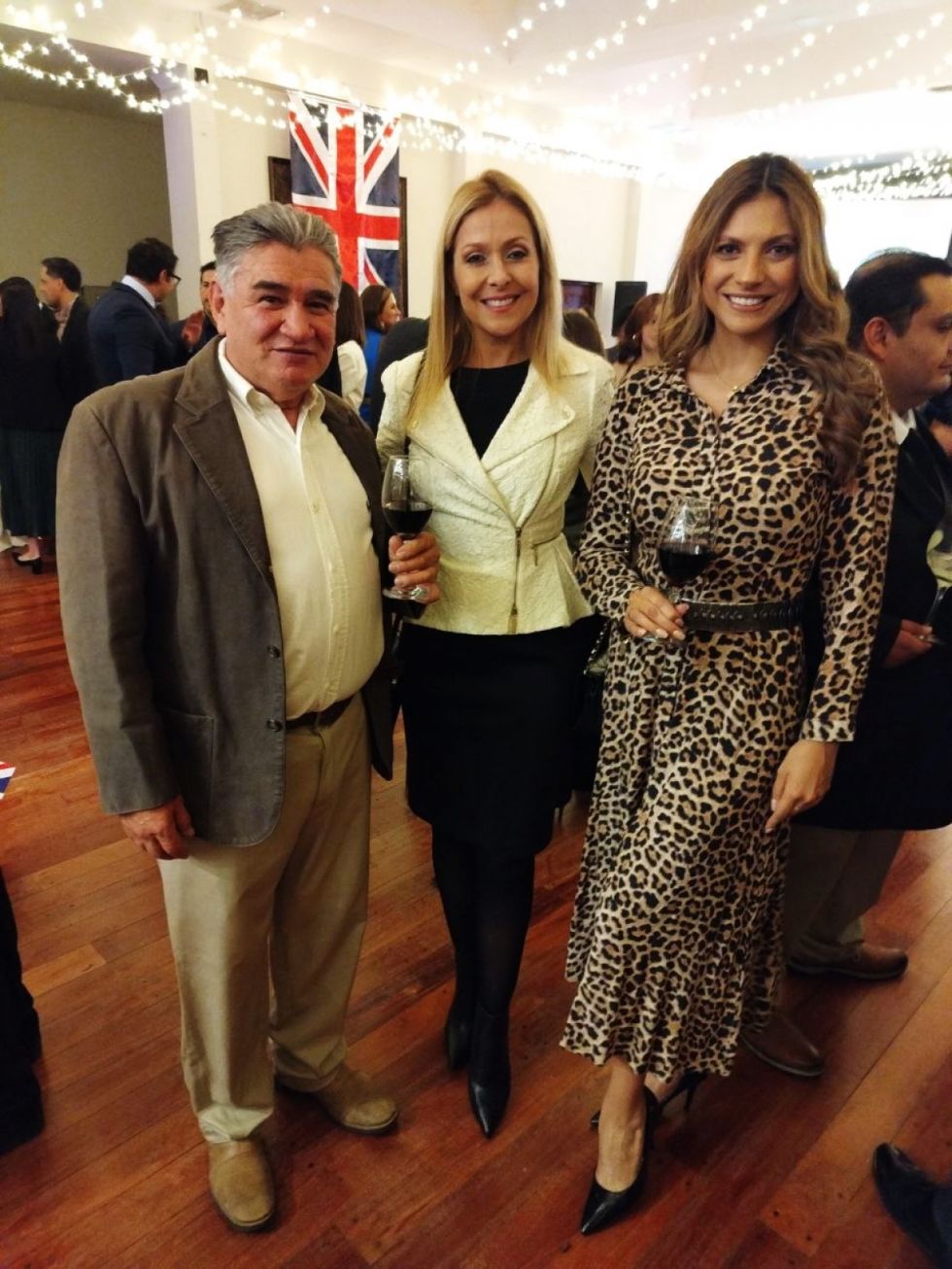 Manuel Baptista Daroca, Ingrid Kohlberg y Adriana Rivera
