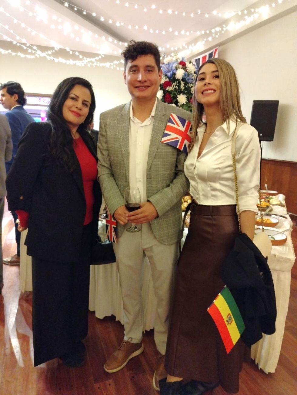 Adriana Aguirre, Rolando Vacaflor y Yorka Allorto