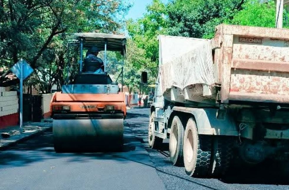 Realizan el recapamiento de calles en San Gerónimo 