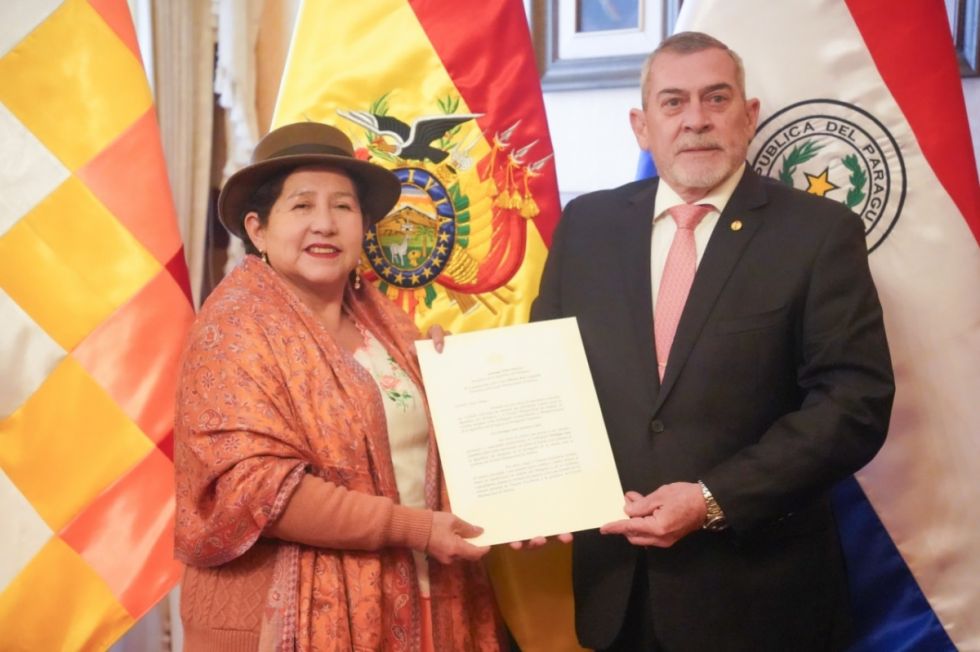 Canciller Sosa recibe al nuevo embajador de Paraguay