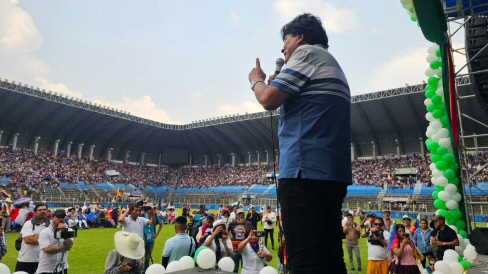 Corren plazos para fijar juicio a Evo Morales