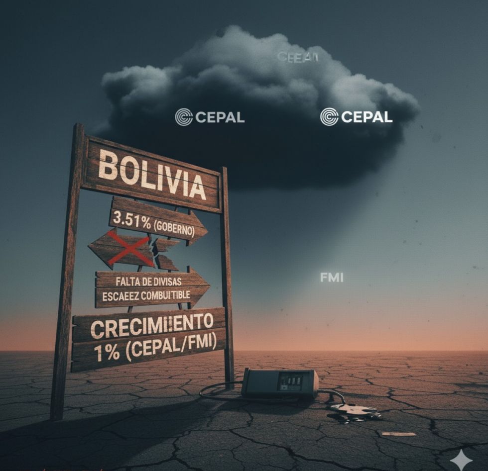Bolivia enfrenta el crecimiento económico más bajo de Sudamérica 