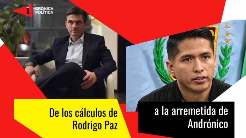 De los cálculos de Rodrigo Paz  a la arremetida de Andrónico