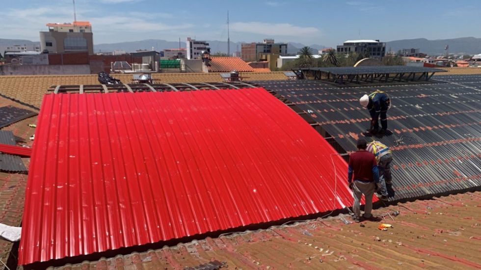 El Mercado Central de Tarija ya tiene techo nuevo 