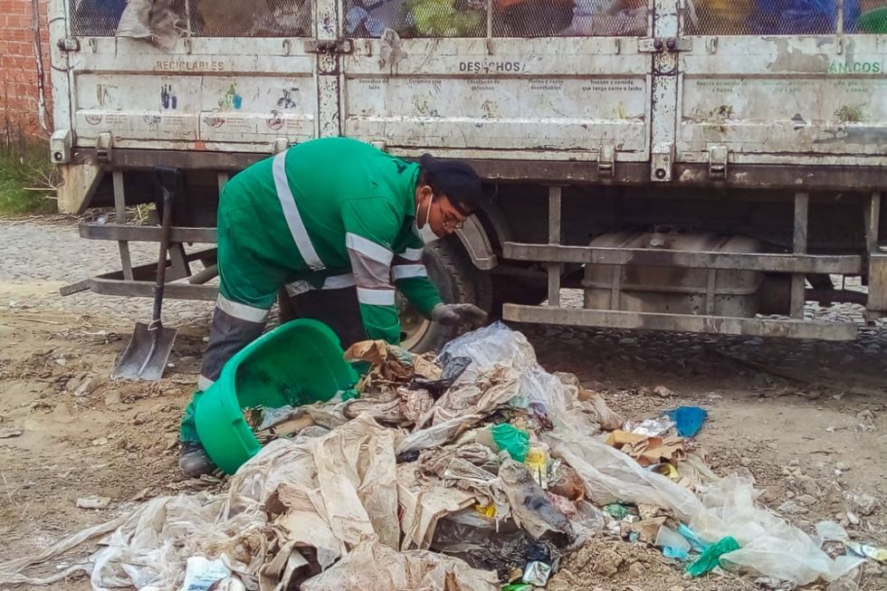 En riesgo el recojo de la basura en Tarija, desde EMAT culpan a las autoridades 