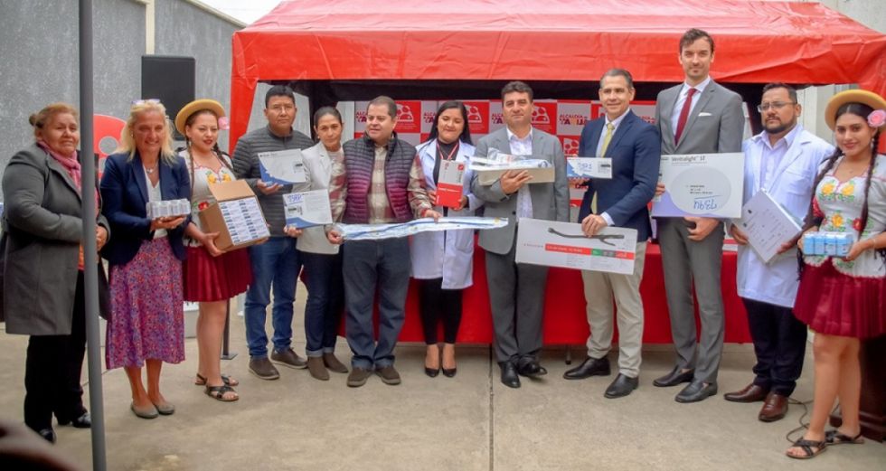 El Hospital San Antonio recibe donación de material médico