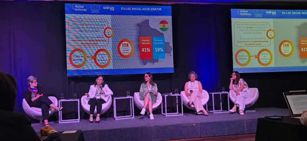 Banco Ecofuturo presente en exposición sobre inclusión financiera con enfoque de género  