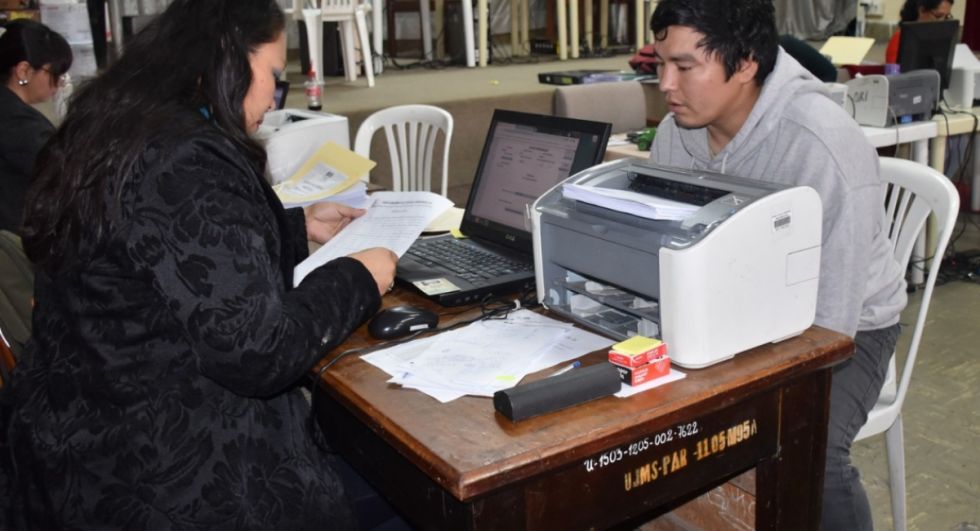 TED de Tarija recibe 8.703 pedidos de certificados de exención