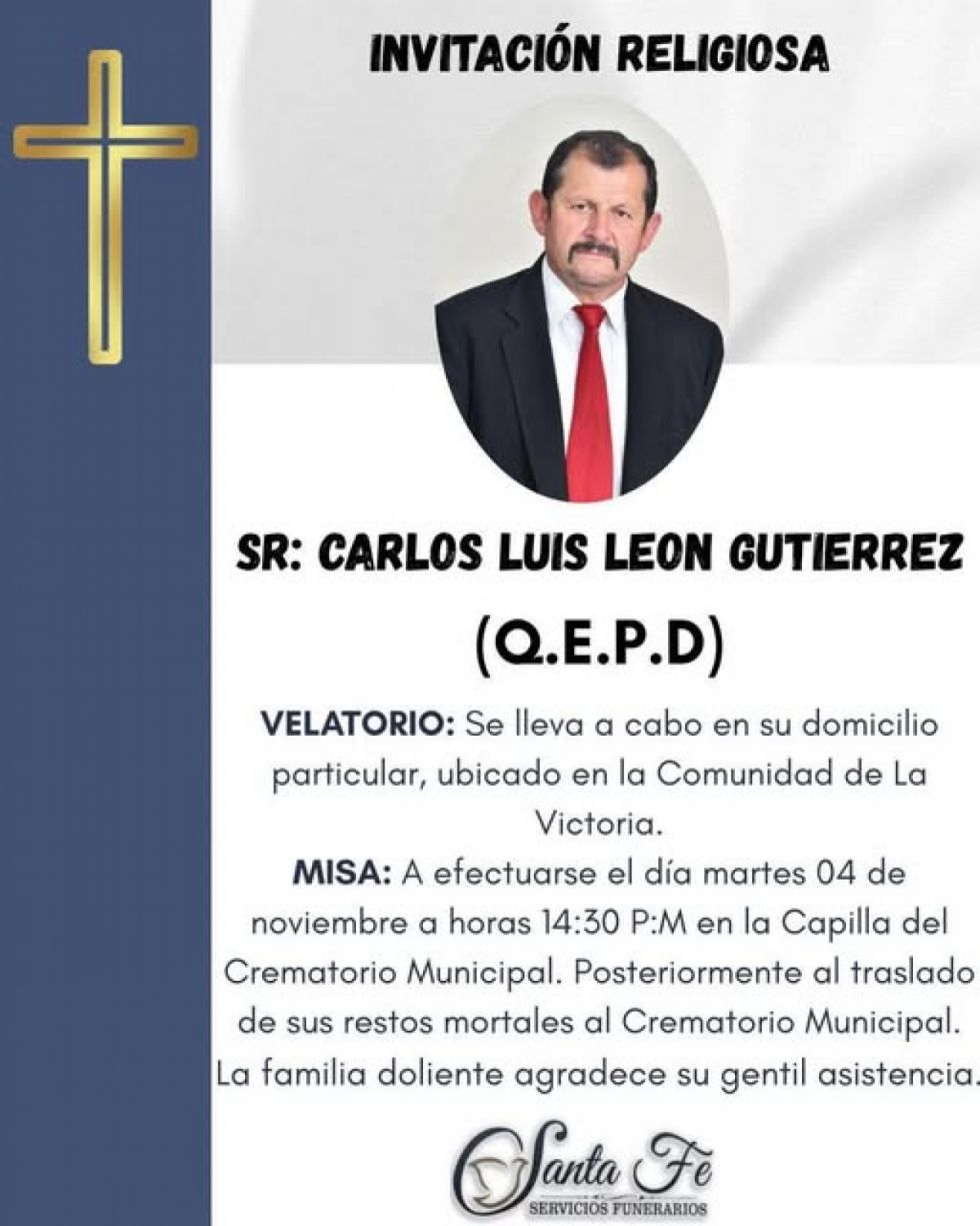 Invitación religiosa 