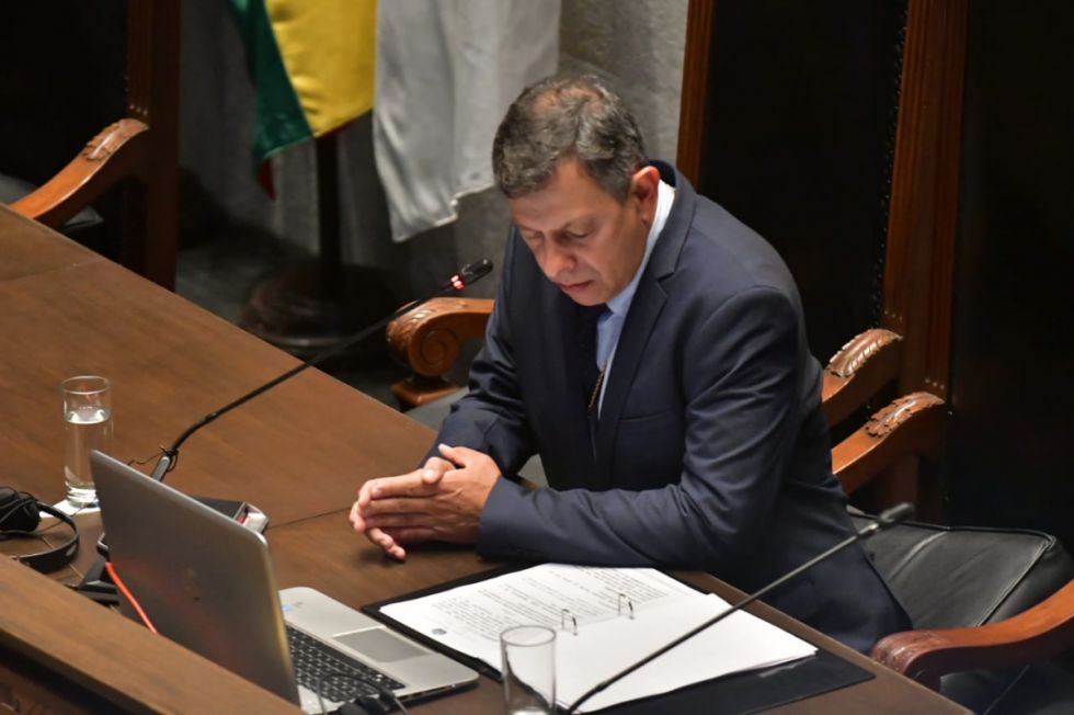 Diego Ávila, el tarijeño leal a Paz que ahora preside la Cámara de Senadores 