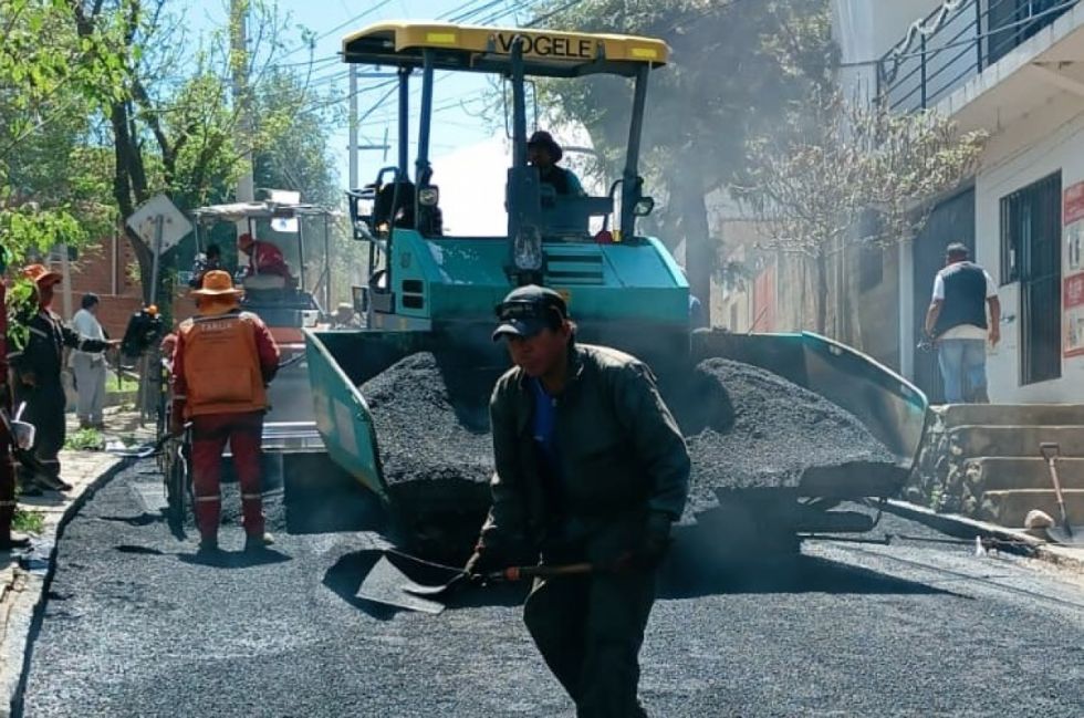 La Alcaldía arregla la calle Jerusalén en Juan XXIII