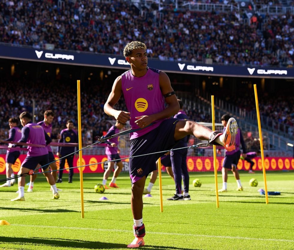 El Barça vuelve al césped del Spotify Camp Nou