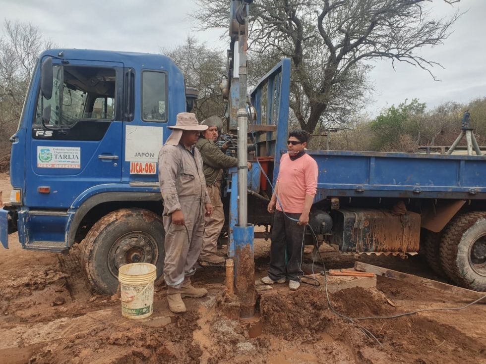 La Gobernación de Tarija perfora pozos en Yacuiba y Villa Montes 