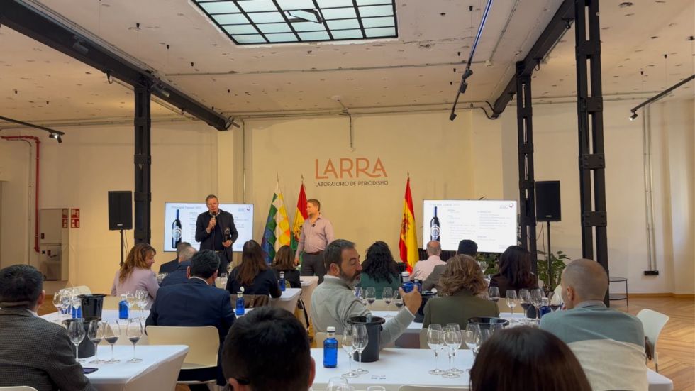 Cata de vino realizada en Madrid 