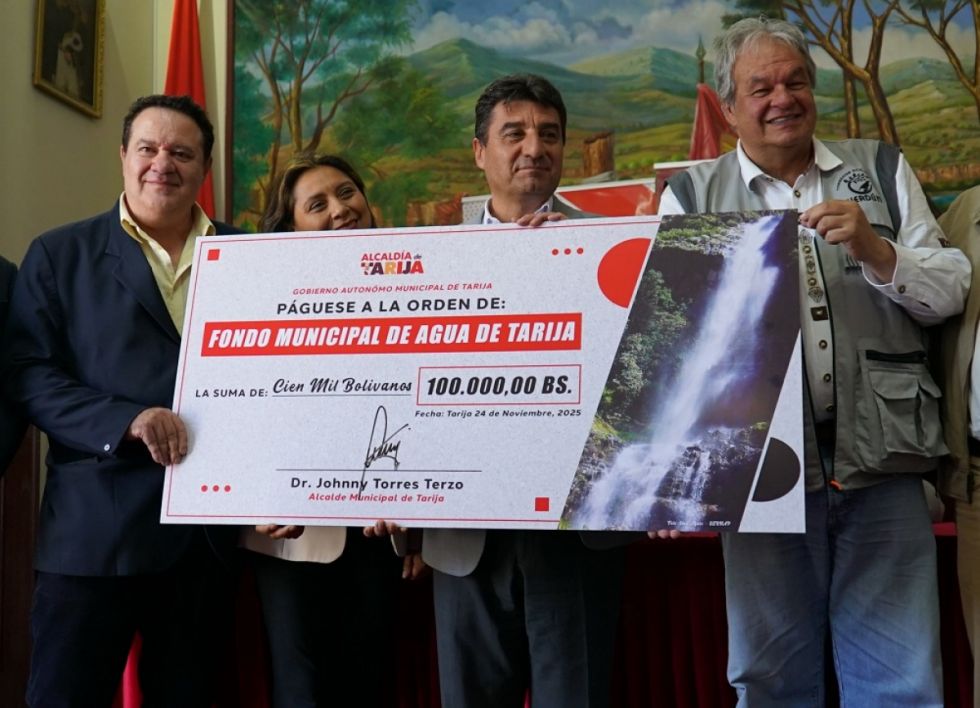 Fondo del Agua realizó el primer aporte para la Reserva de Sama 