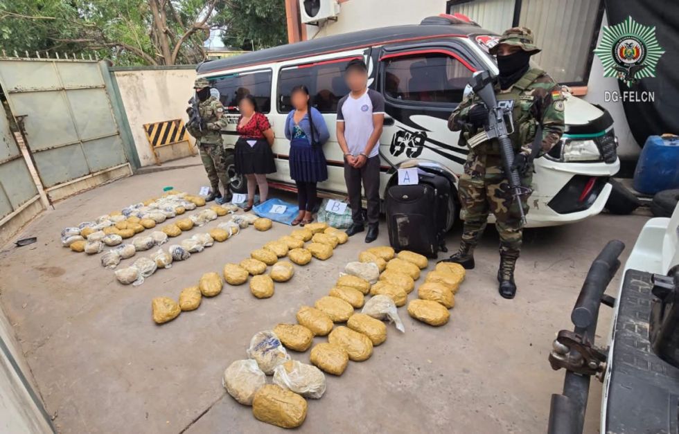 Bermejo: Los encarcelan por transportar marihuana
