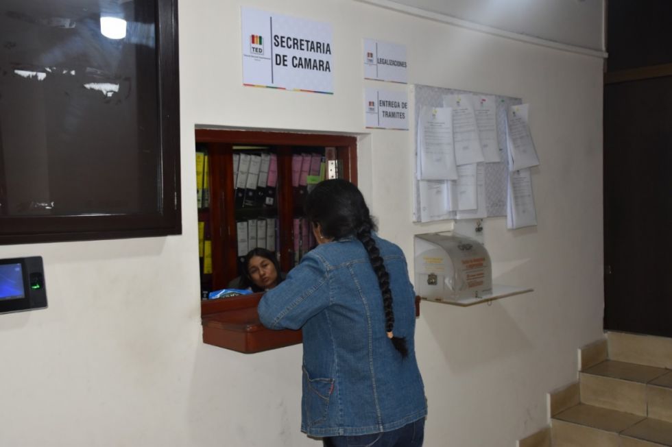 Subnacionales: nueve agrupaciones y una nación indígena formalizaron su participación ante el TED Tarija