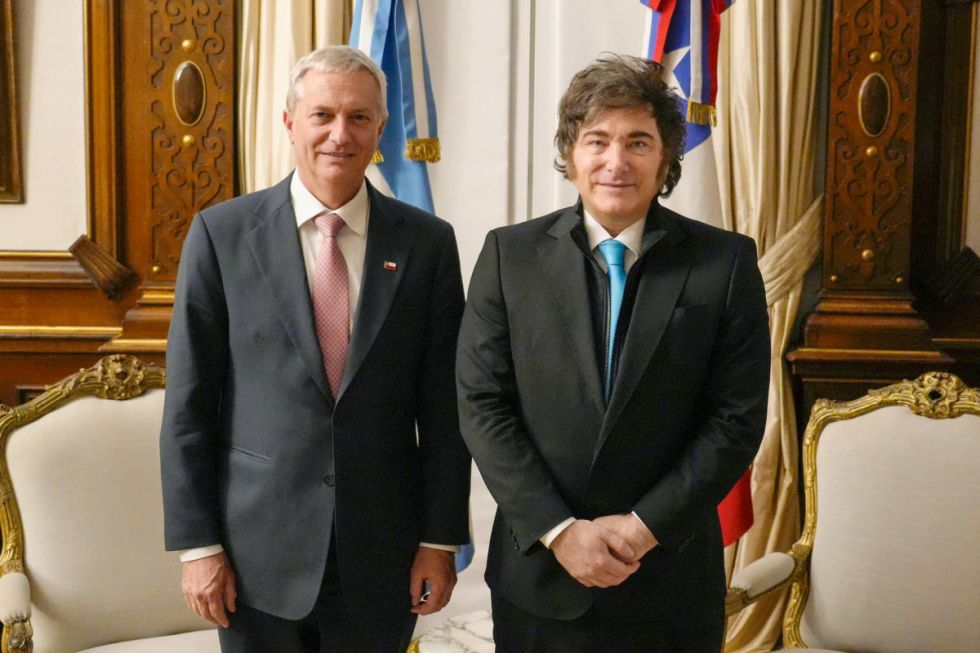 Milei y Kast se reúnen en Buenos Aires
