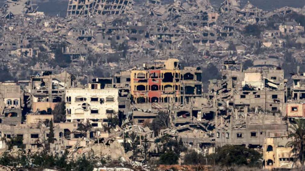 Denuncian masiva destrucción de Gaza por Israel