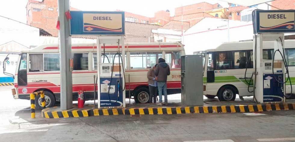 El registro para cargar diésel genera dudas en los usuarios 
