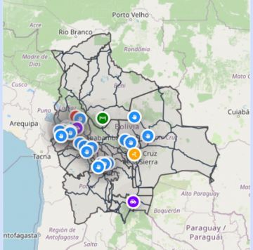 Veinte puntos de bloqueo afectan carreteras del país