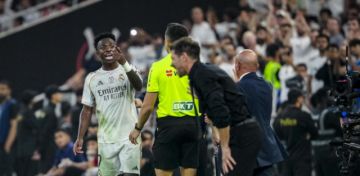 Vinicius, sobre Simeone: "Has perdido otra eliminatoria"
