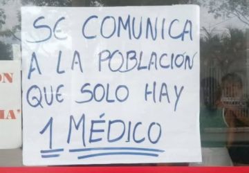 La falta de personal oprime al  sistema de salud en el Chaco 