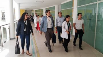Comisión Nacional inspecciona el  colapso de los hospitales de Tarija