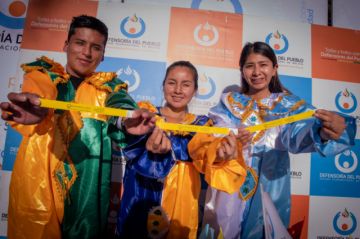 Defensoría del Pueblo en campaña contra la violencia en Carnaval 