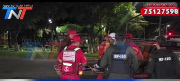 Tras discutir, una pareja se lanzó del puente San Martín